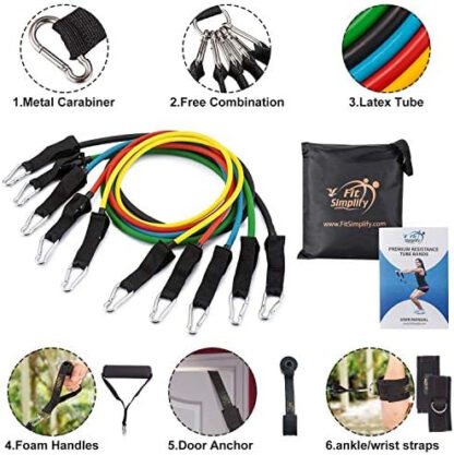 12-Piece Resistance Band Set - Image 2