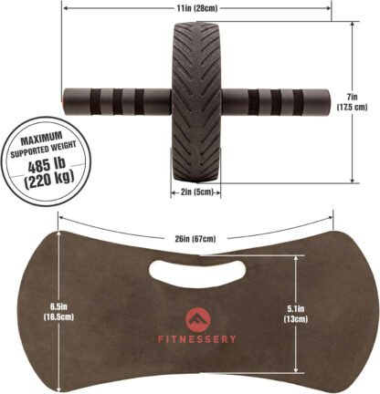 Fitnessery Ab Roller Workout Wheel - Image 4