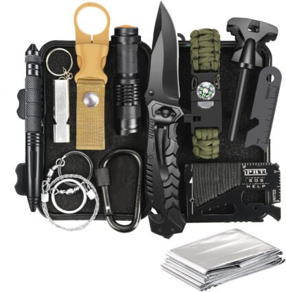 11-In-1 Survival Gear Kit
