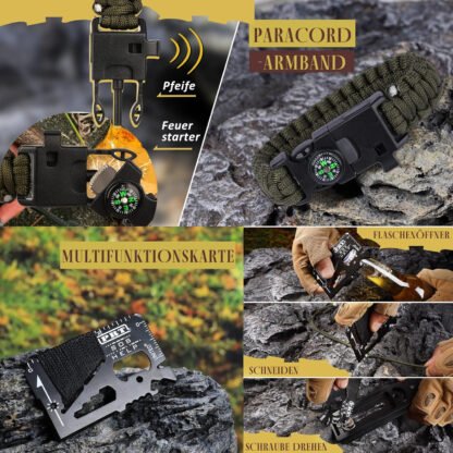 11-In-1 Survival Gear Kit - Image 3