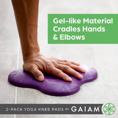 Individual Yoga Knee Pad Blossoms - Image 3