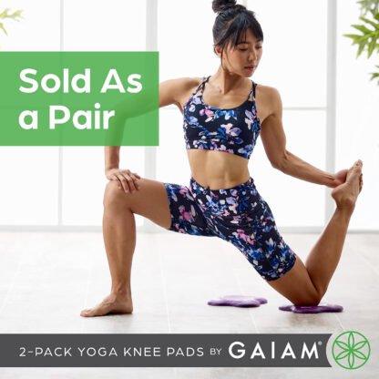 Individual Yoga Knee Pad Blossoms - Image 6
