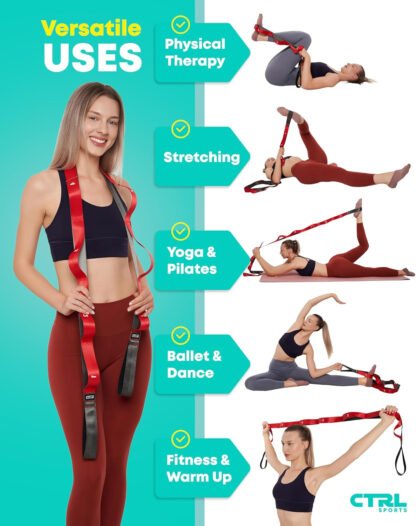Yoga Stretching Strap - Image 4