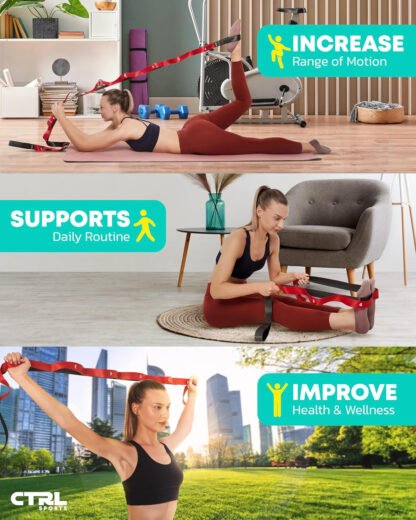 Yoga Stretching Strap - Image 6