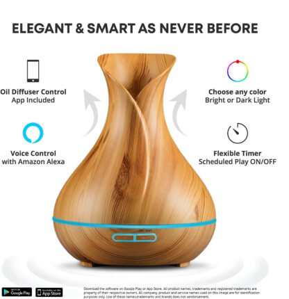 Sierra Smart Wireless Essential Oil Diffuser - Image 2