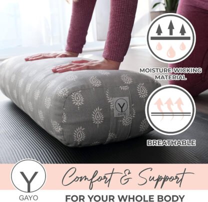 Yoga Bolster Pillow - Image 5