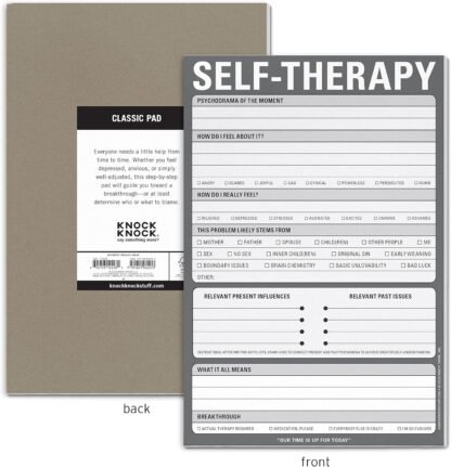 Self Therapy Checklist Pad - Image 2