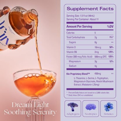 Kin Dream Light Nootropic Night Cap - Image 4