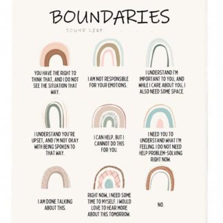 Colorful Boundaries Print