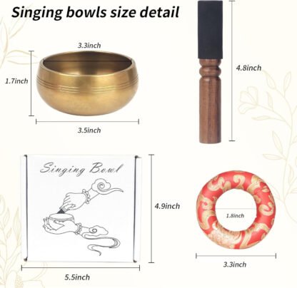 Handmade Tibetan Singing Bowl - Image 2