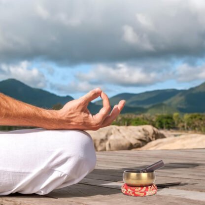 Handmade Tibetan Singing Bowl - Image 5