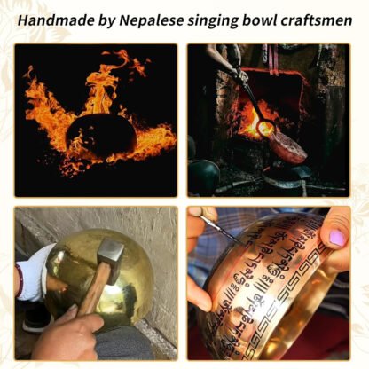 Handmade Tibetan Singing Bowl - Image 6