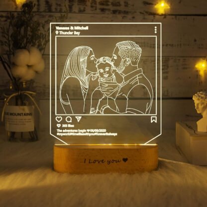 Instagram Style LED Lamp - Image 3