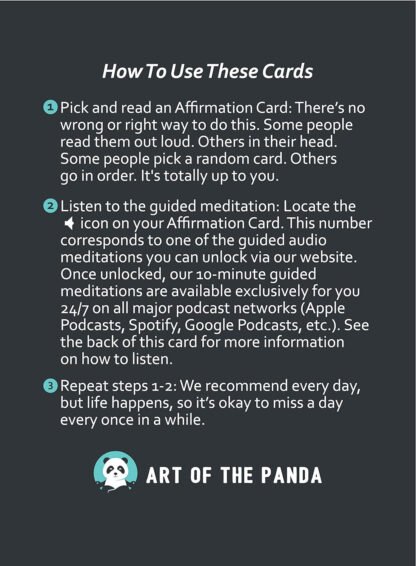 The Art of the Panda Mindfulness Cards and App - Image 6