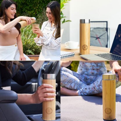Original Bamboo Tumbler with Tea Infuser - Image 6