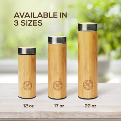 Original Bamboo Tumbler with Tea Infuser - Image 9