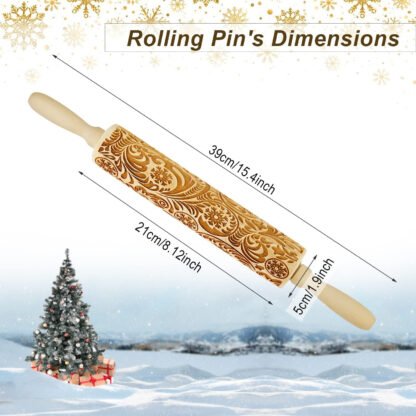 Christmas Sweater Embossed Rolling Pin - Image 5
