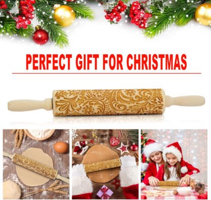 Christmas Sweater Embossed Rolling Pin - Image 7