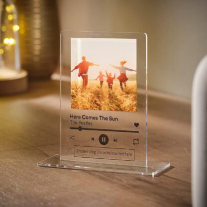 Personalized Song Plaque Playlist