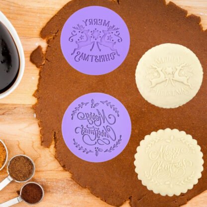 Custom Christmas Cookie Stamp - Image 3