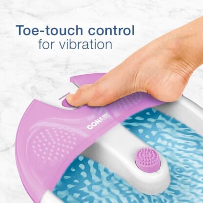Conair Foot Spa with Soothing Vibration Massage - Image 4
