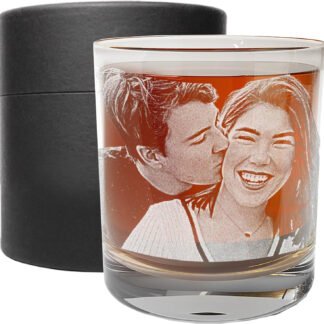 Personalized Etched Glass Cups