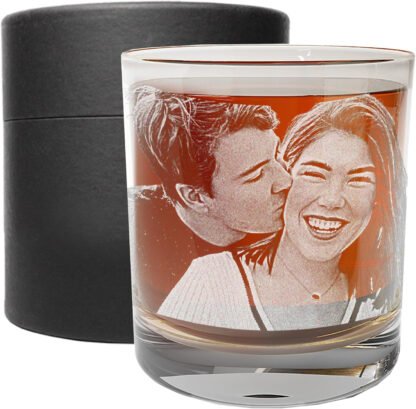 Personalized Etched Glass Cups