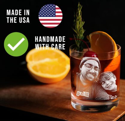 Personalized Etched Glass Cups - Image 2
