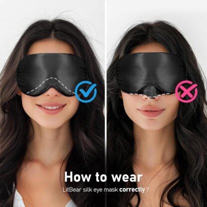 Pure Silk Sleep Mask - Image 9