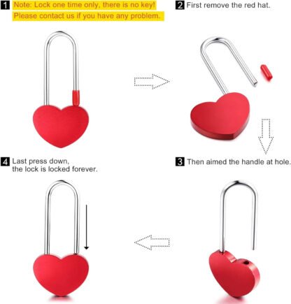 Personalized Love Lock - Image 6