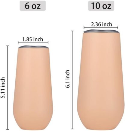 Personalized Stemless Champagne Flute - Image 5