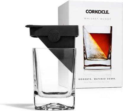 Corkcicle Whiskey Wedge Glass
