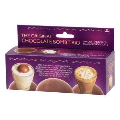Marshmallow Filled Hot Cocoa Bombs