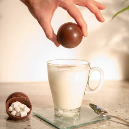 Marshmallow Filled Hot Cocoa Bombs - Image 4