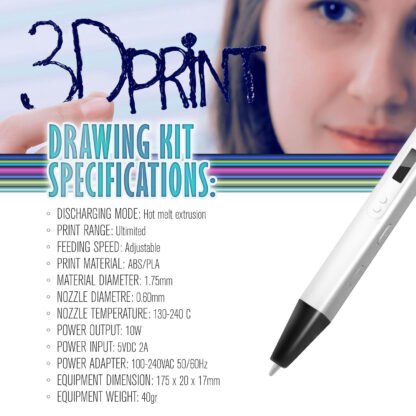3D Printing Pen with OLED Light - Image 5