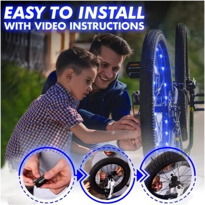 Activ LED Bike Wheel Light Set - Image 4