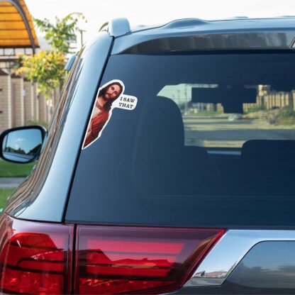 Jesus Is Watching Sticker - Image 3
