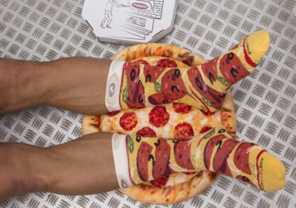Pizza Socks in a Box - Image 3