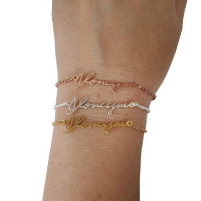 Your Actual Handwriting Custom Bracelet