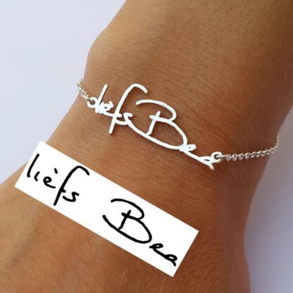 Your Actual Handwriting Custom Bracelet - Image 6