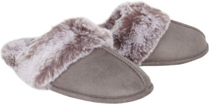 Jessica Simpson Comfy Faux Fur Slippers - Image 5