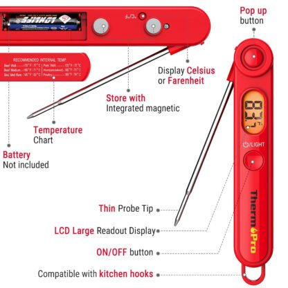 ThermoPro Digital Meat Thermometer - Image 5