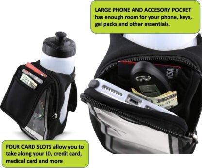 Pocketed Fitness Bottle Holder - Image 6