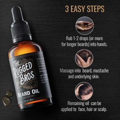 Rugged Bros Beard Oil - Image 5