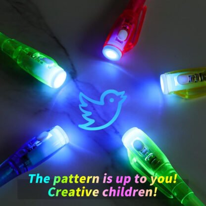 Invisible Ink Pen Set and UV Light - Image 4