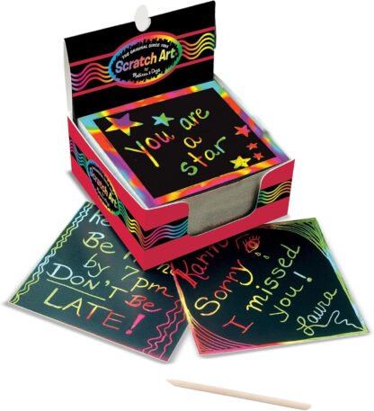 Rainbow Scratch Off Notepad