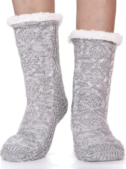 Fuzzy Slipper Socks