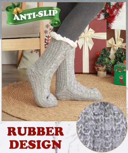 Fuzzy Slipper Socks - Image 2
