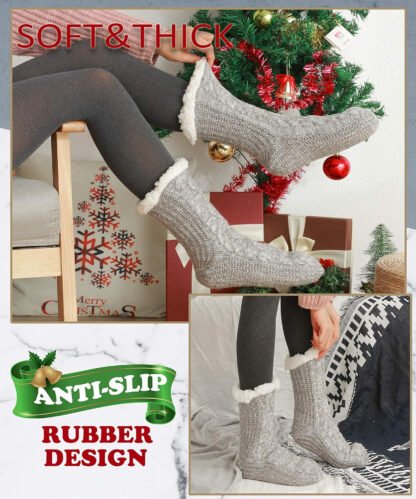 Fuzzy Slipper Socks - Image 3