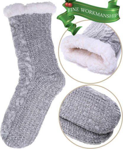 Fuzzy Slipper Socks - Image 6